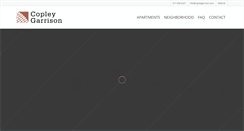 Desktop Screenshot of copleygarrison.com
